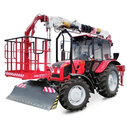 Подъемник специальный многофункциональный «ДВИНА» 3200.9-92П на базе трактора Беларус 92П